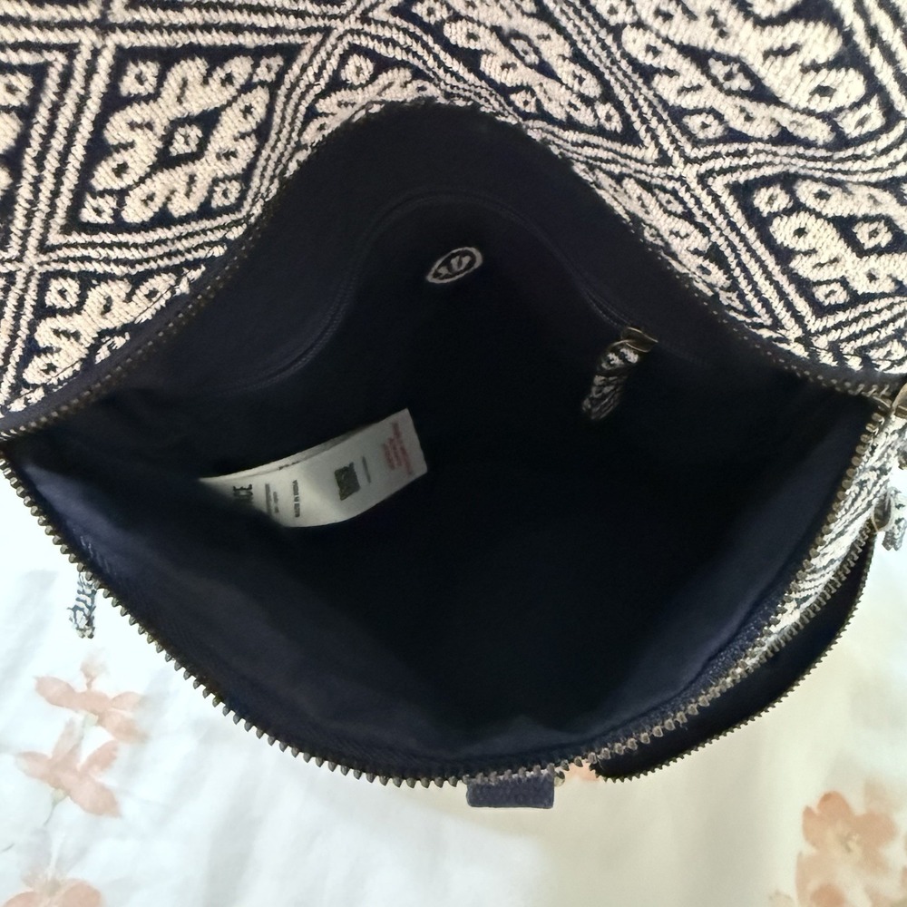 Fat Face Backpack Bag Multifunctional Fabric Flor… - image 8